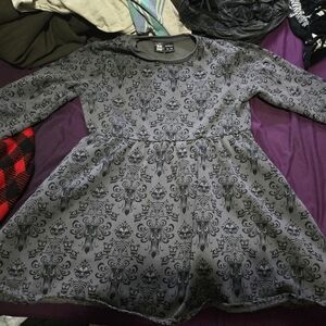 Cakeworthy x Disney Haunted Mansion Glow In The Dark Sweatshirt Dress